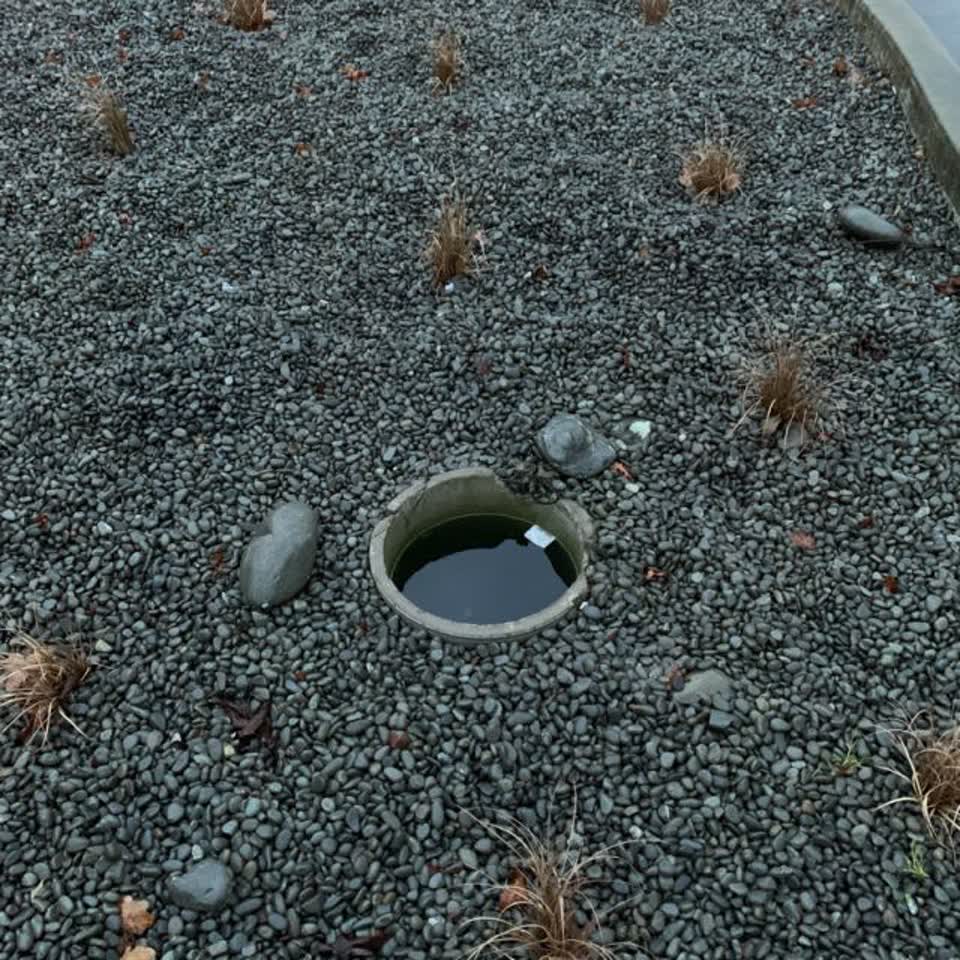 The photograph attached to this wastewater/stormwater report