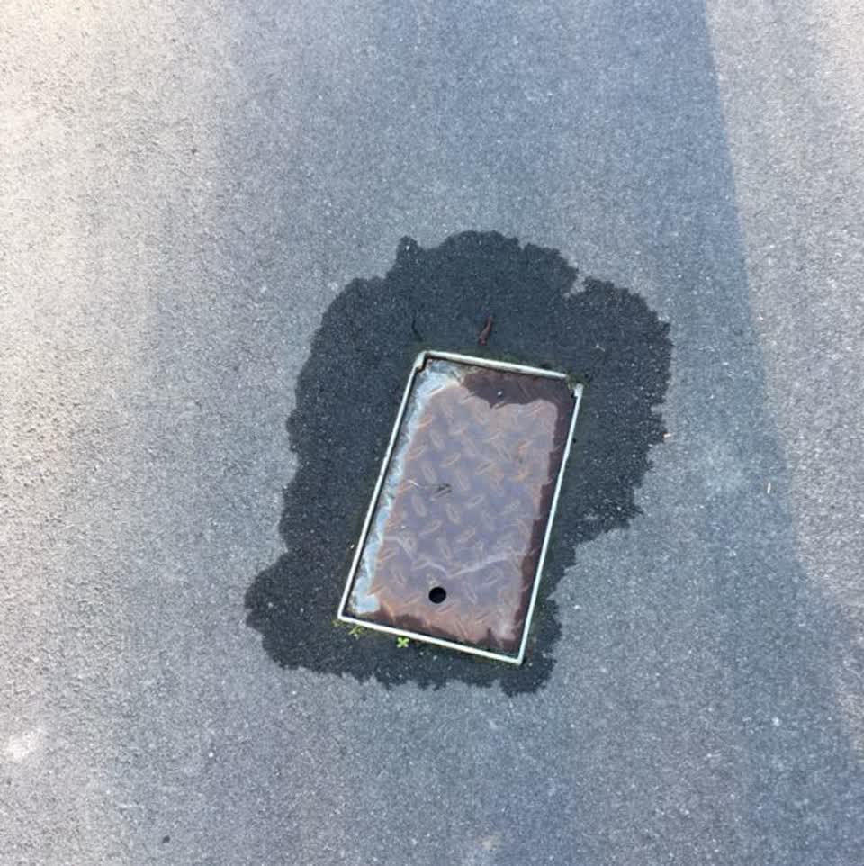 The photograph attached to this water supply report