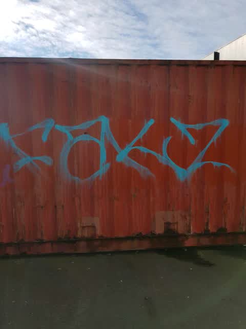 Graffiti, a report photo
