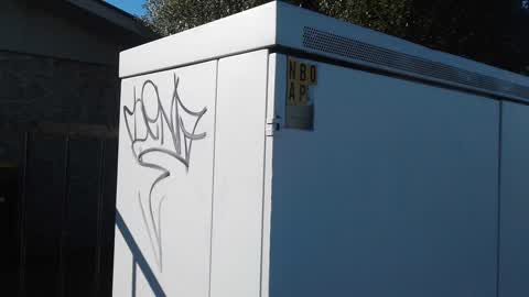 Graffiti, a report photo
