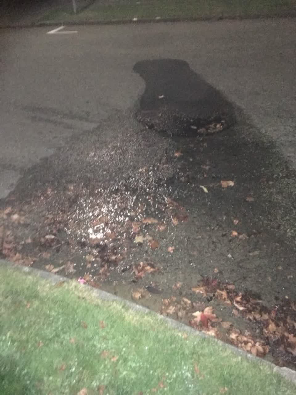 The photograph attached to this water supply report