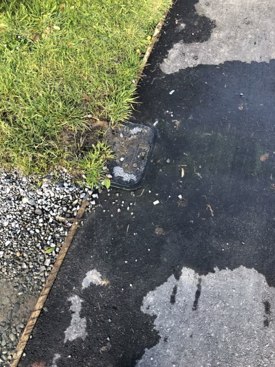 The photograph attached to this water supply report
