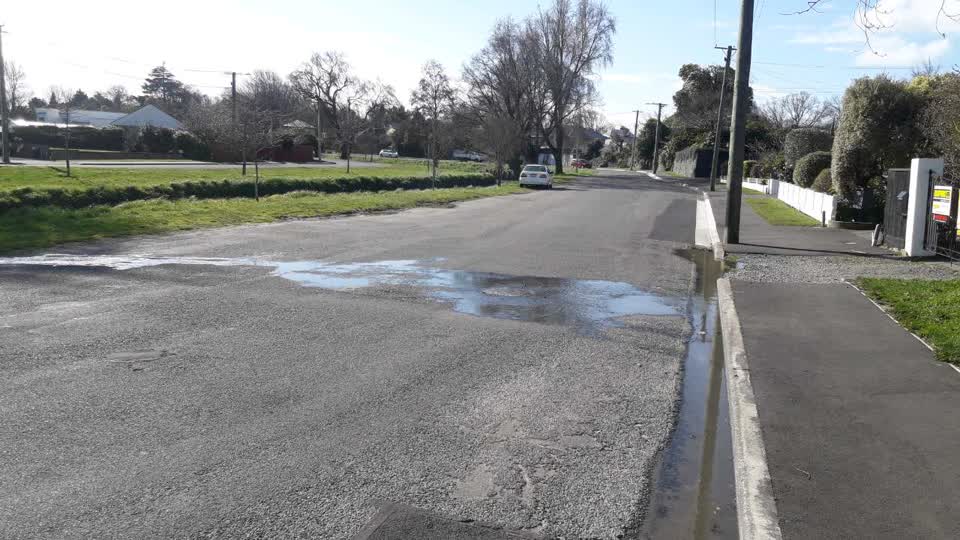 The photograph attached to this wastewater/stormwater report