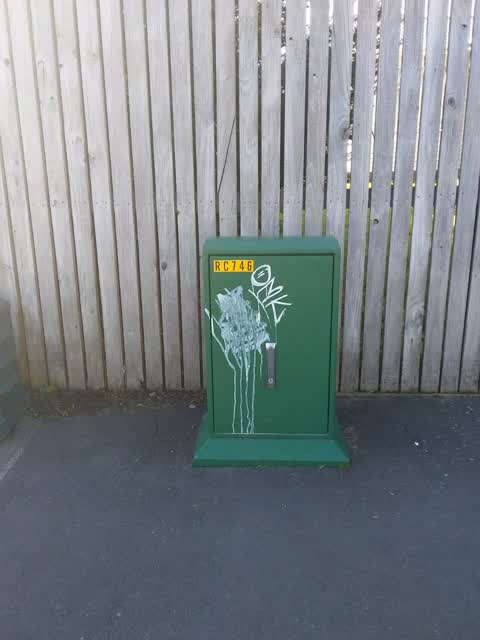 Graffiti, a report photo