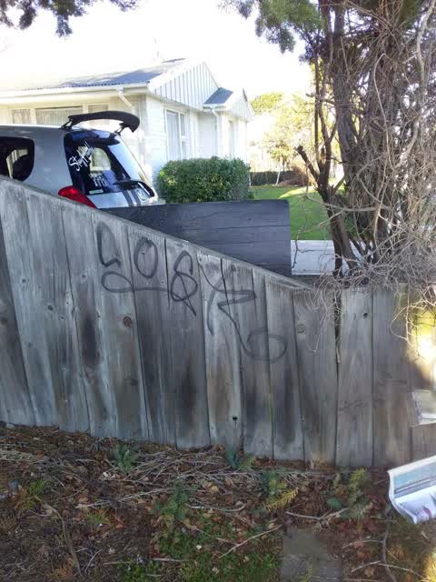 Graffiti, a report photo