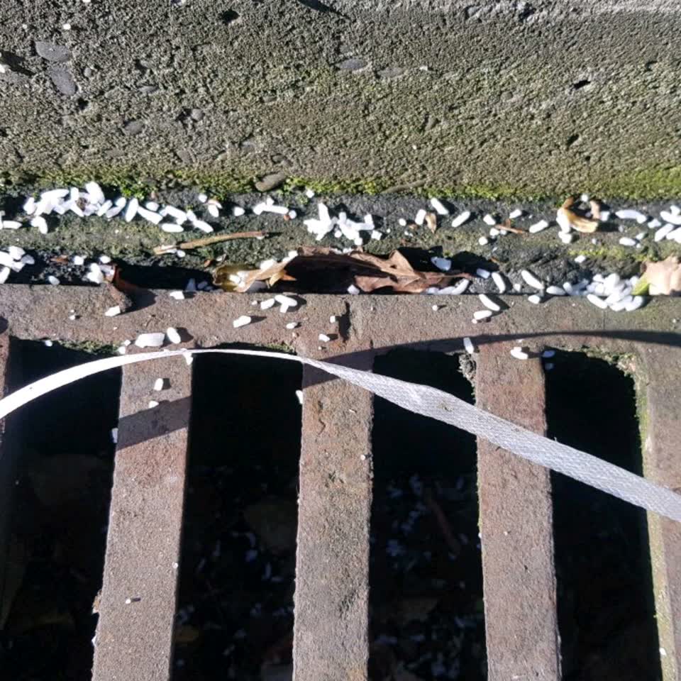 The photograph attached to this wastewater/stormwater report