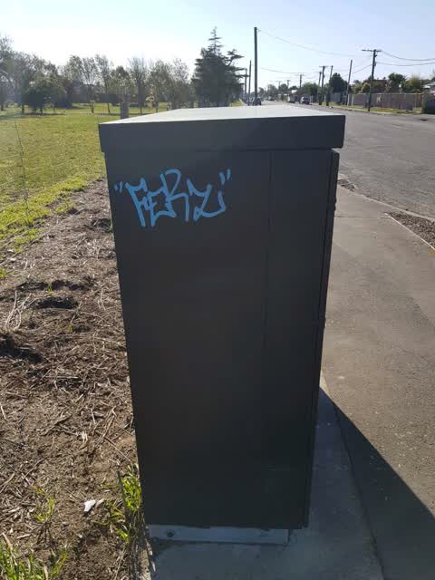 Graffiti — a report photo