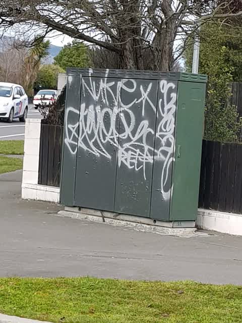 Graffiti, a report photo