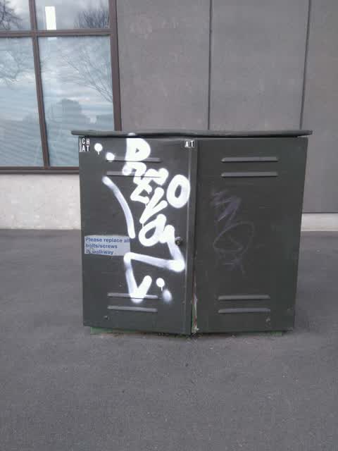 Graffiti, a report photo
