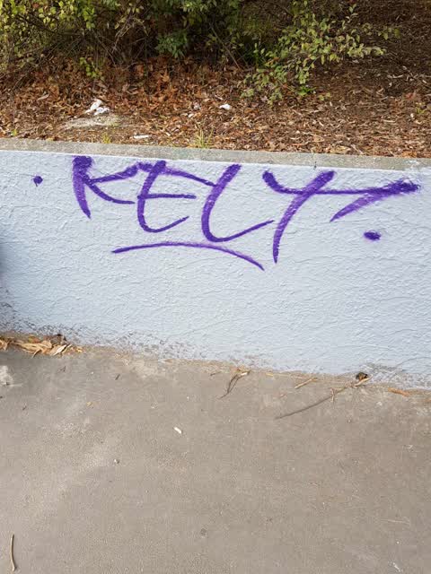 Graffiti, a report photo