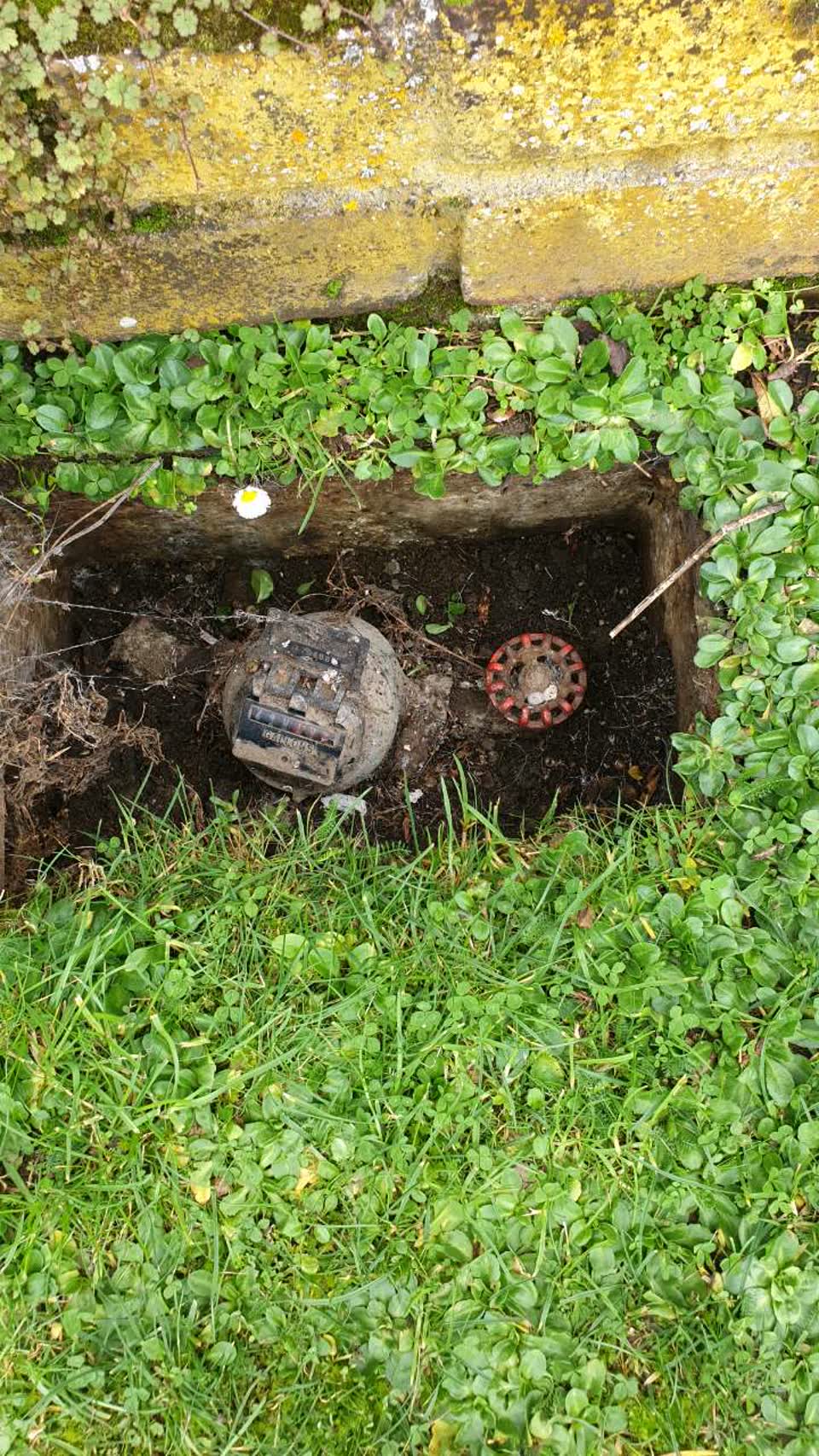 The photograph attached to this water supply report