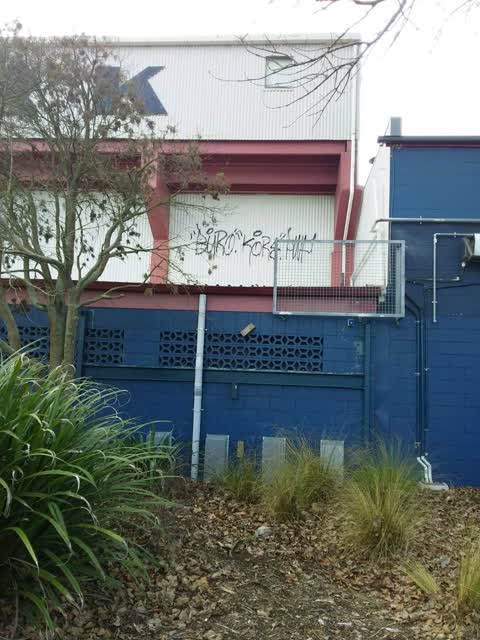 Graffiti, a report photo