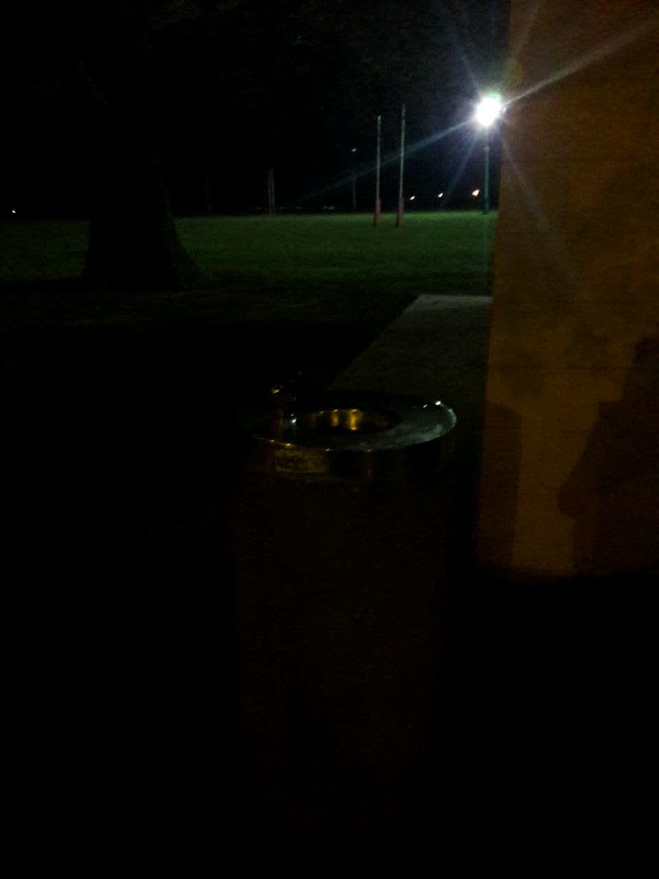 The photograph attached to this parks report