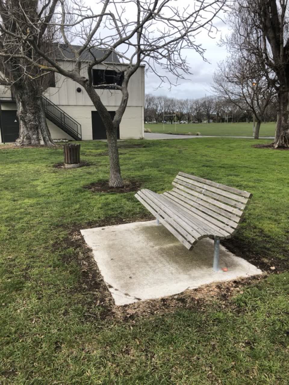 The photograph attached to this parks report