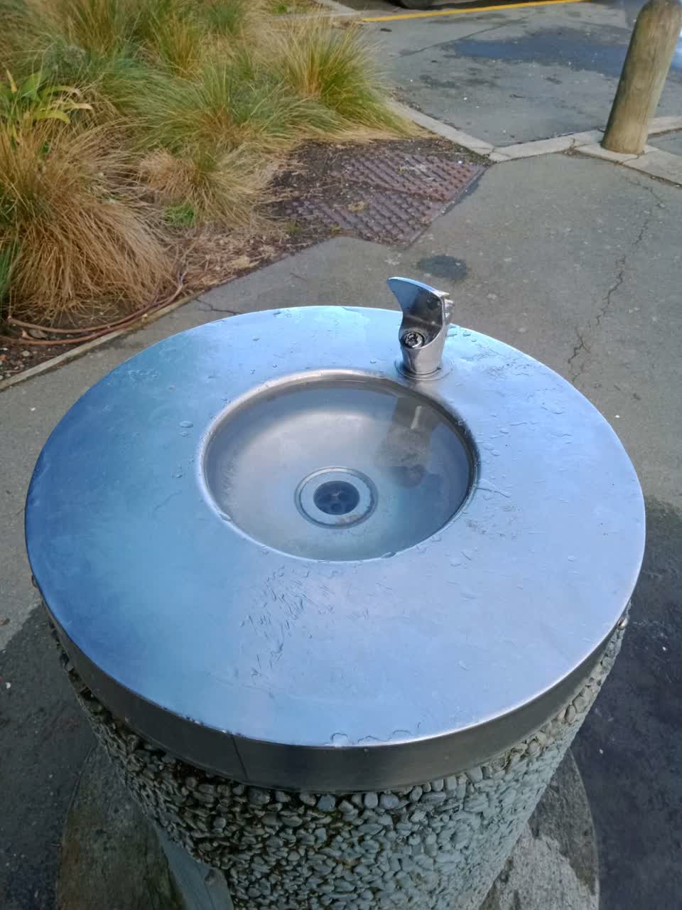 The photograph attached to this water supply report