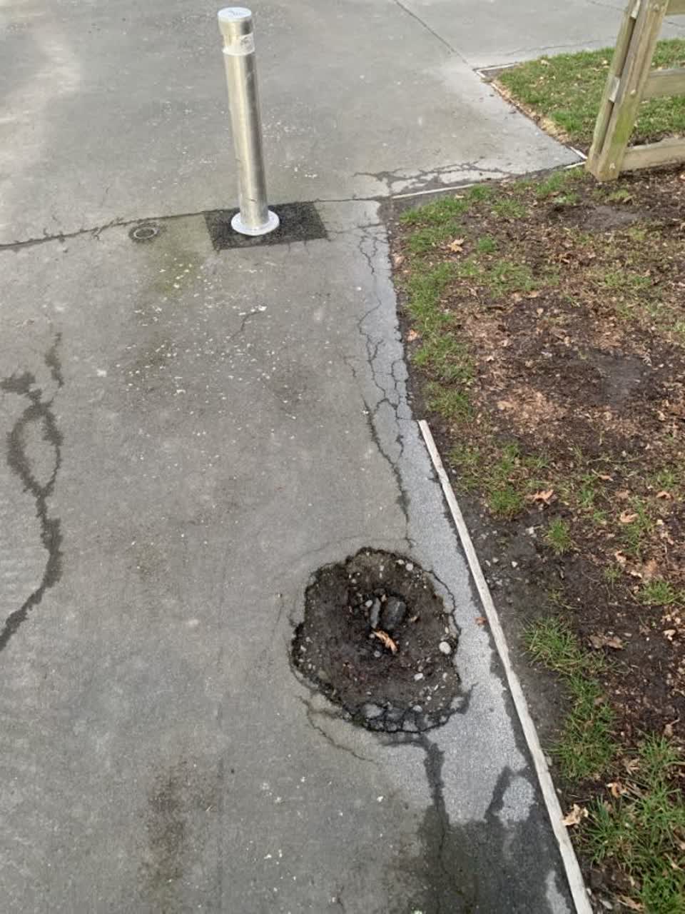 The photograph attached to this parks report