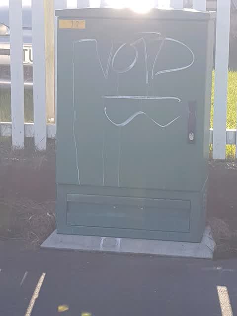 Graffiti, a report photo