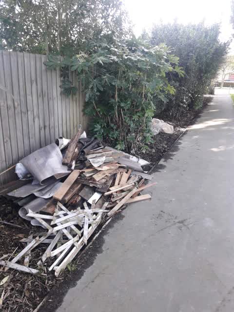 Rubbish/Recycling — a report photo