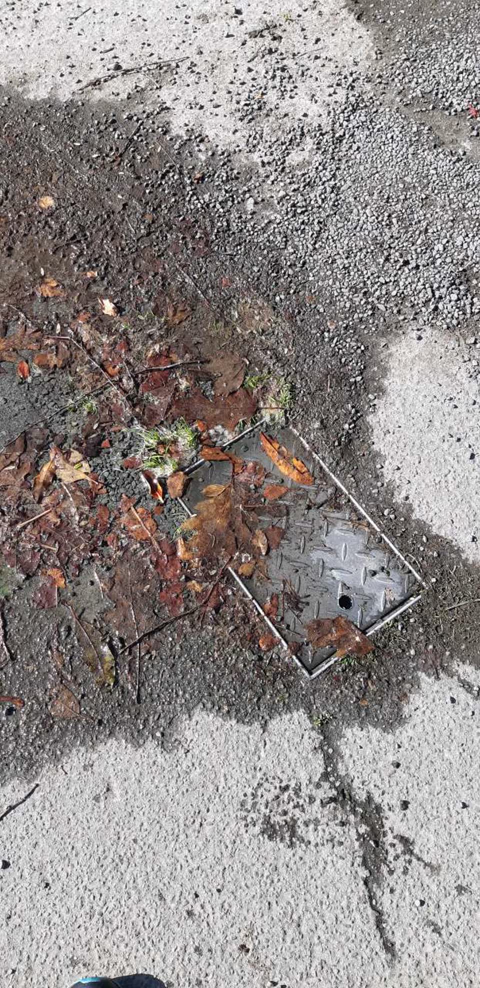 The photograph attached to this water supply report