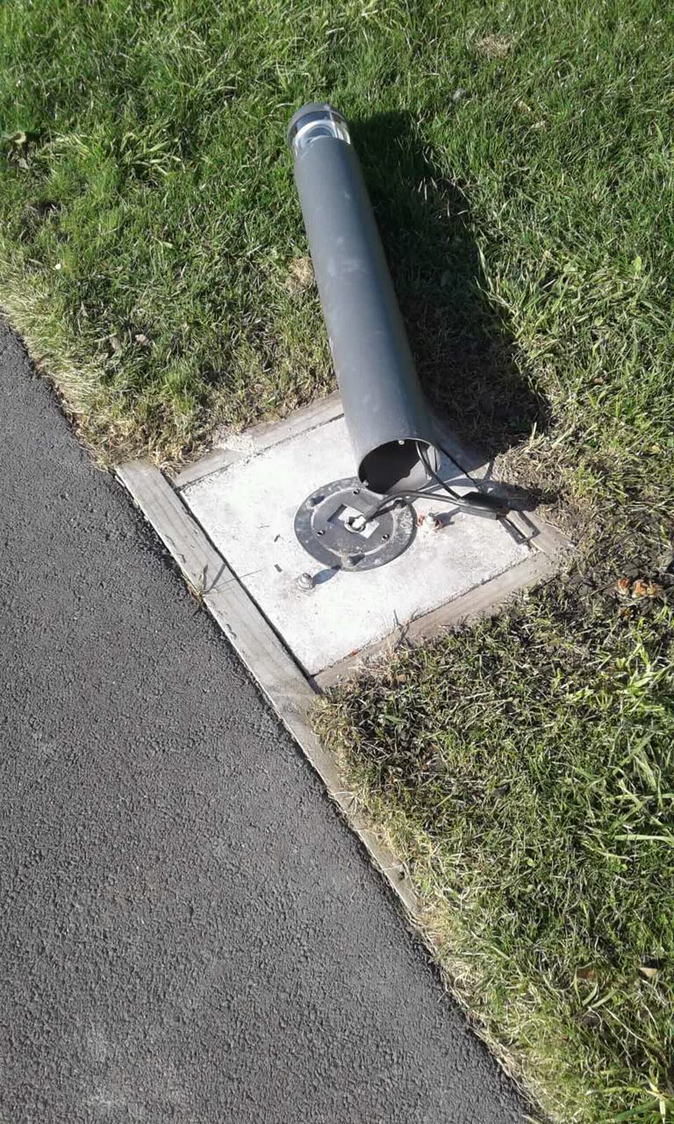 The photograph attached to this parks report