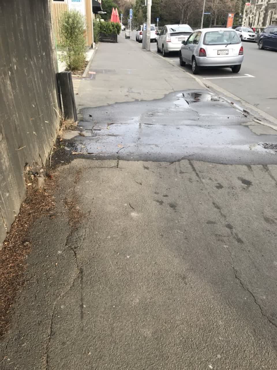 The photograph attached to this water supply report