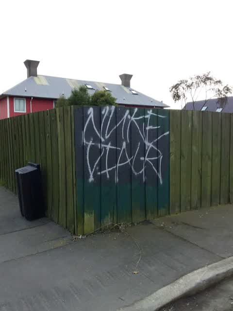 Graffiti, a report photo