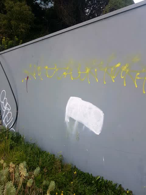 Graffiti, a report photo