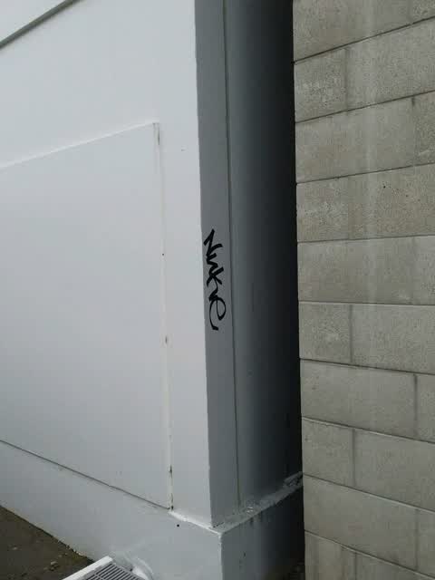 Graffiti, a report photo