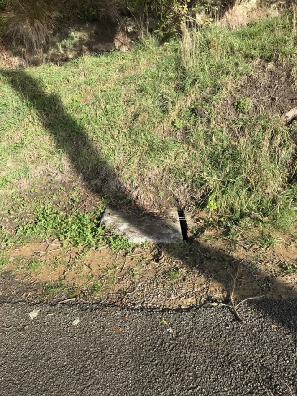 The photograph attached to this wastewater/stormwater report