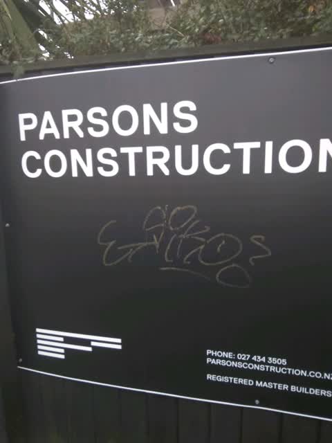 Graffiti, a report photo