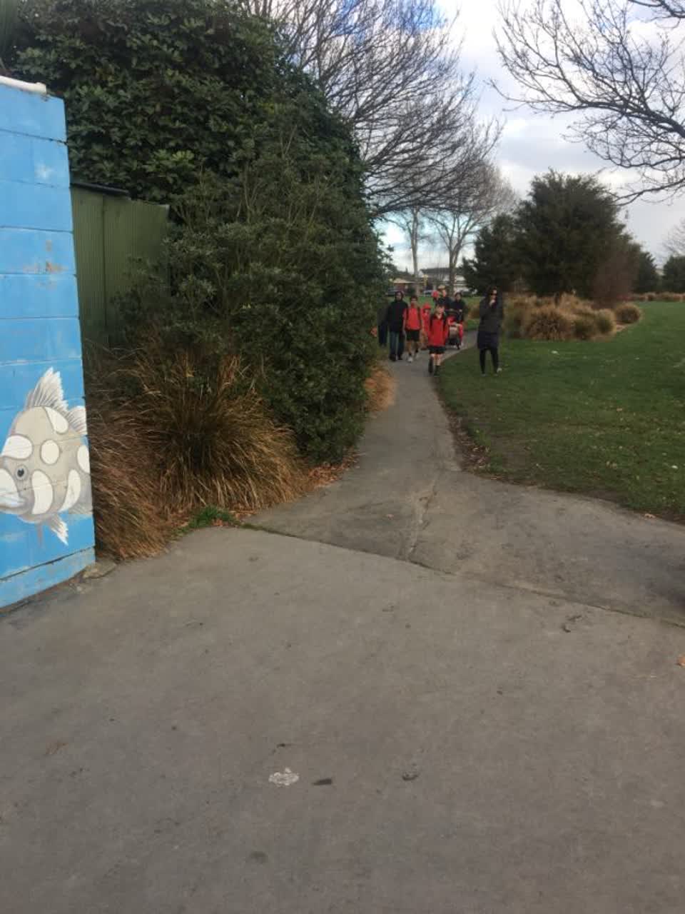 The photograph attached to this parks report