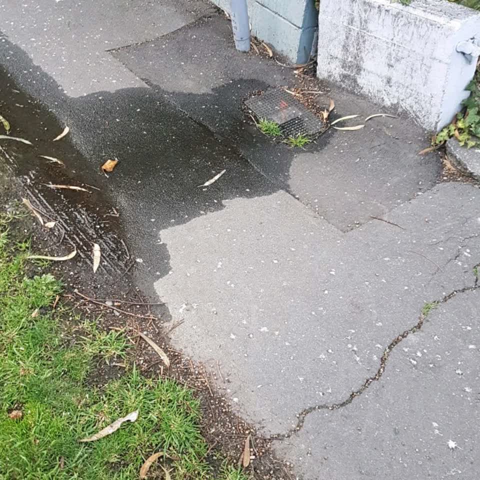 The photograph attached to this water supply report
