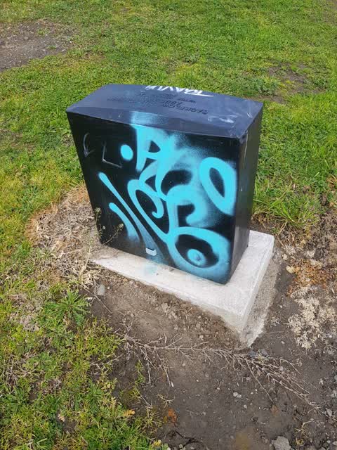 Graffiti, a report photo