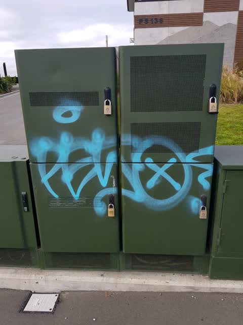 Graffiti, a report photo