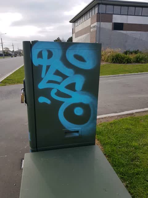 Graffiti, a report photo