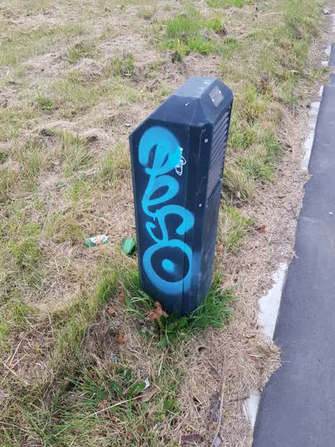 Graffiti, a report photo