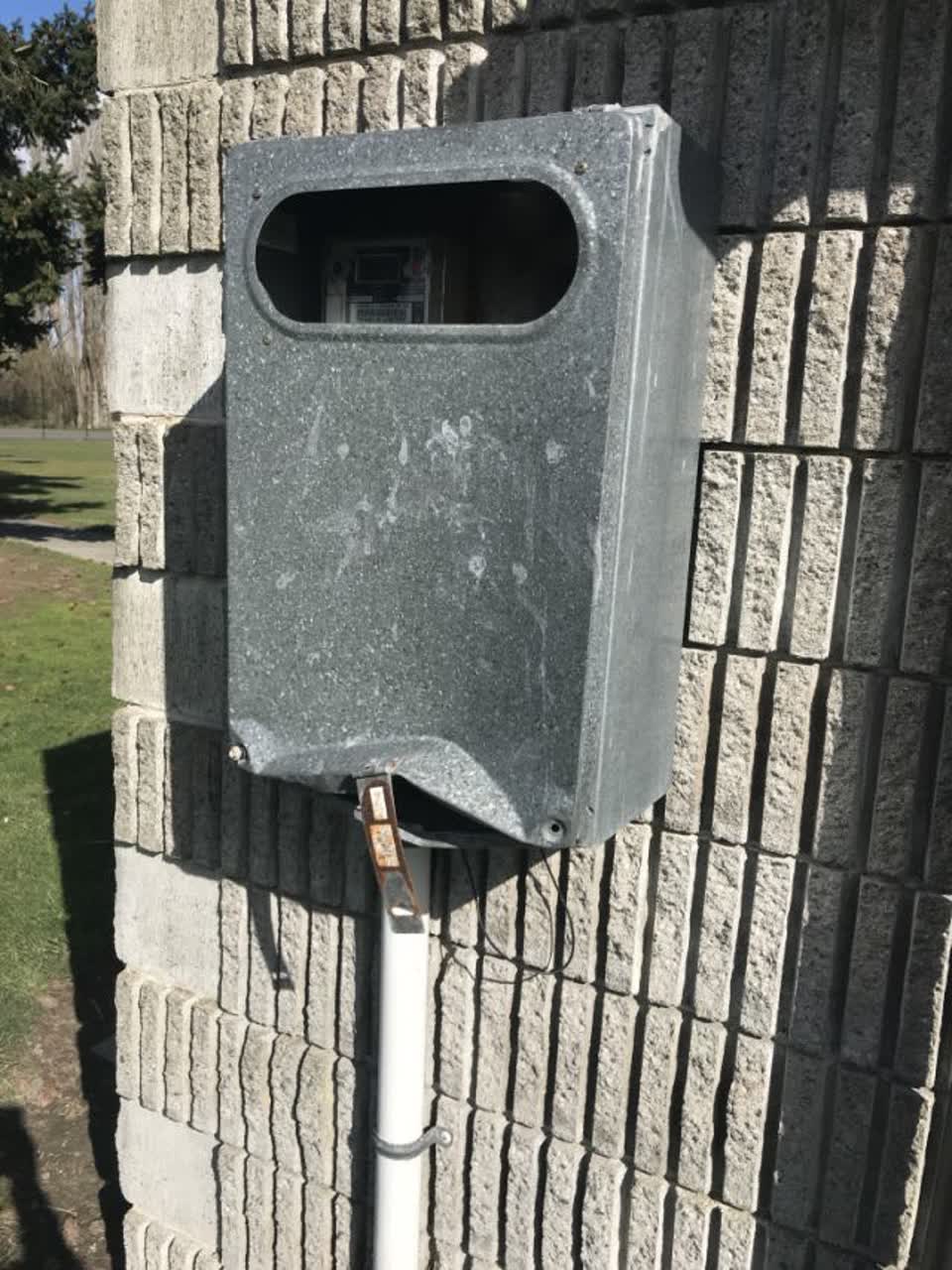 The photograph attached to this parks report