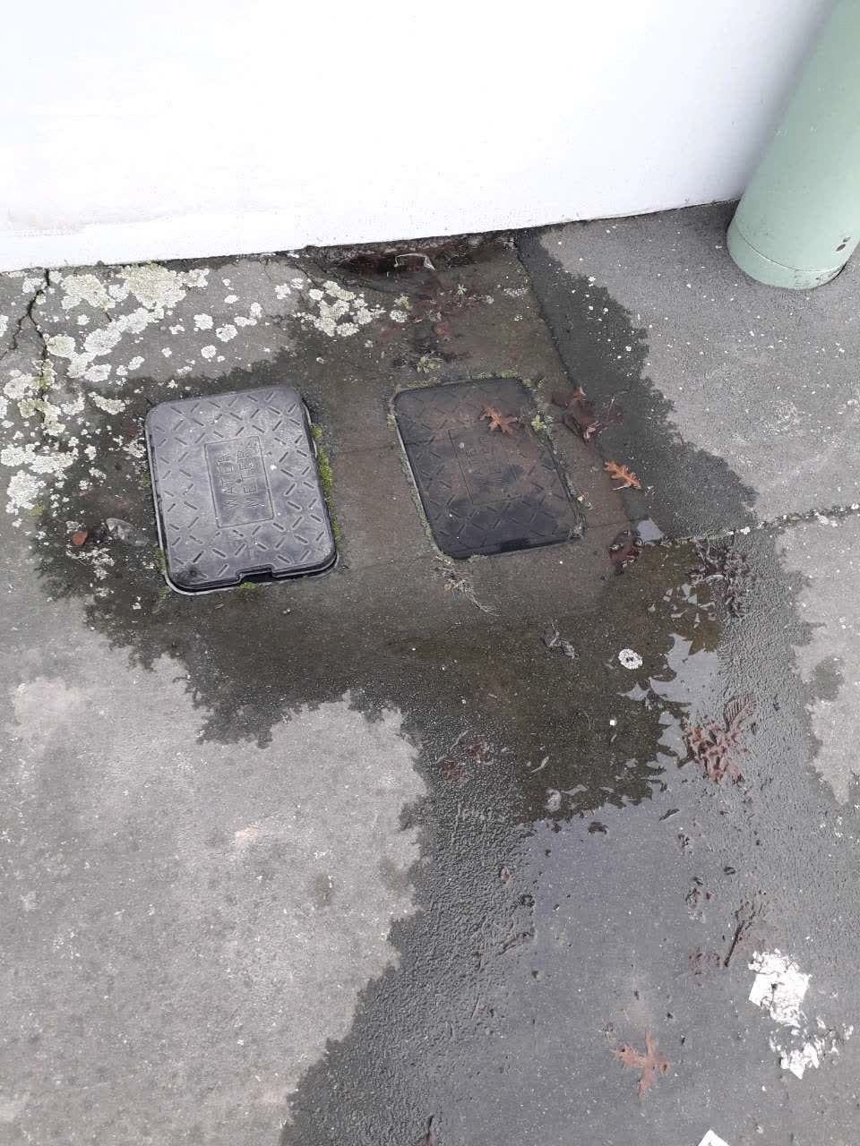 The photograph attached to this water supply report