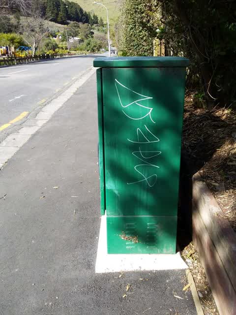 Graffiti, a report photo