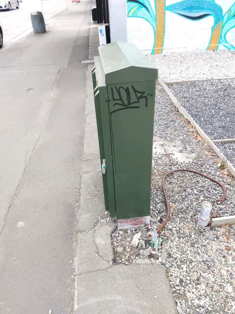 Graffiti, a report photo