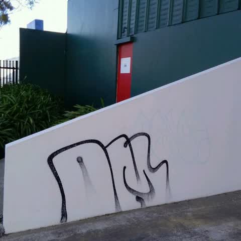Graffiti, a report photo