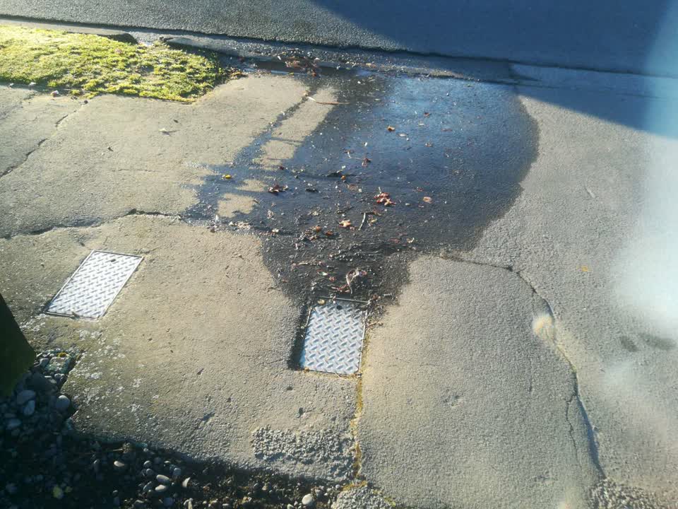 The photograph attached to this water supply report