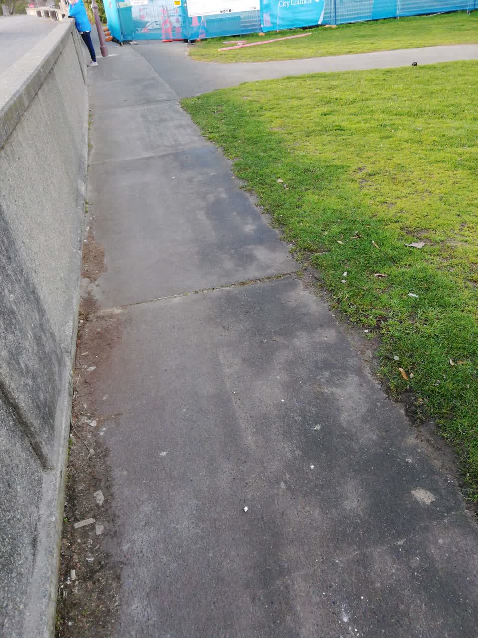The photograph attached to this parks report