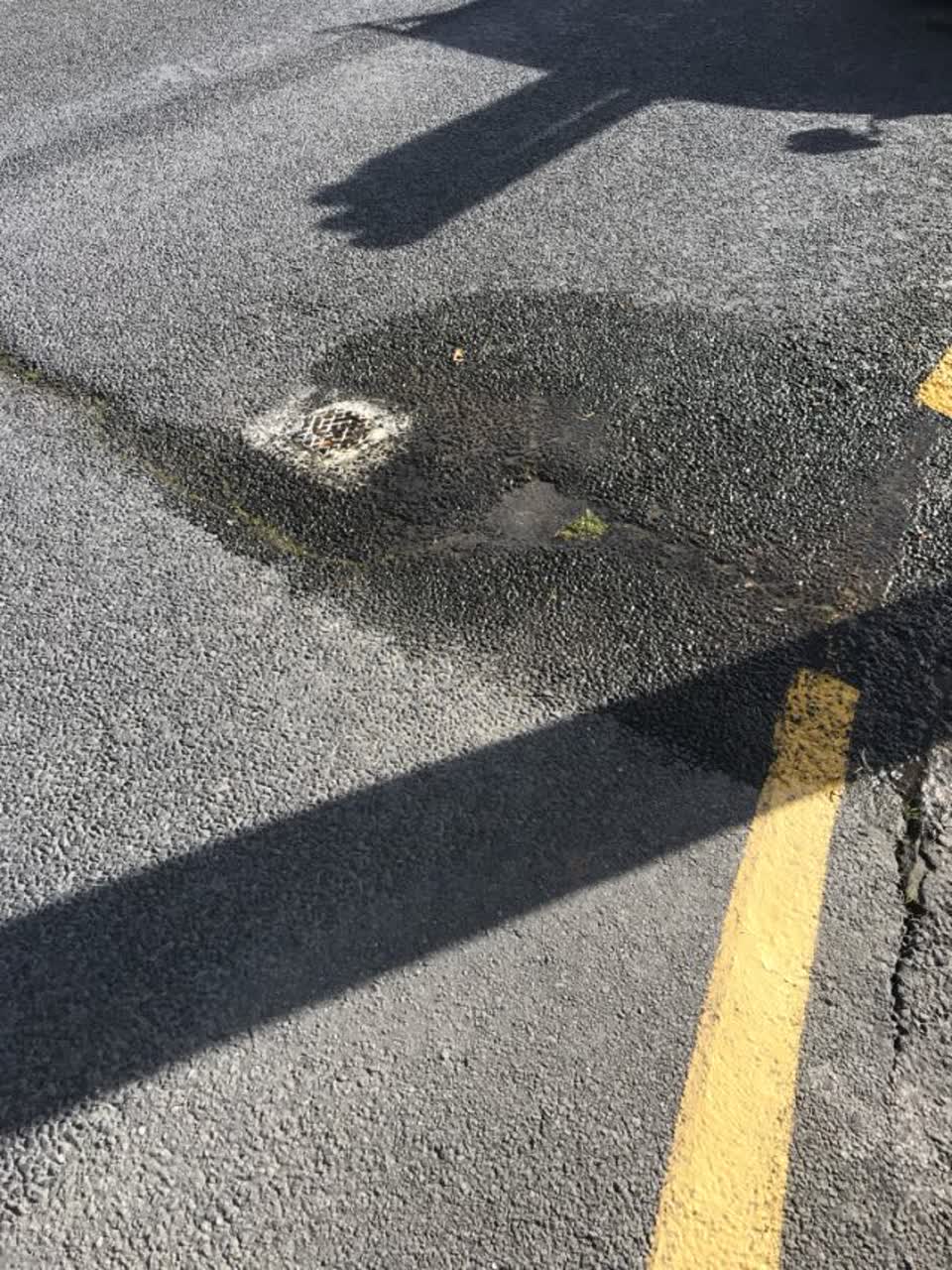 The photograph attached to this wastewater/stormwater report