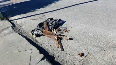 Rubbish/Recycling, a report photo