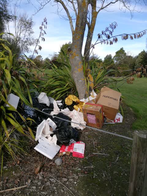 Rubbish/Recycling — a report photo