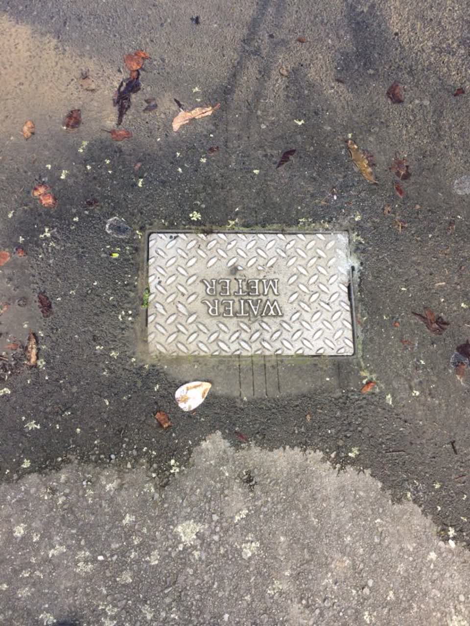 The photograph attached to this wastewater/stormwater report