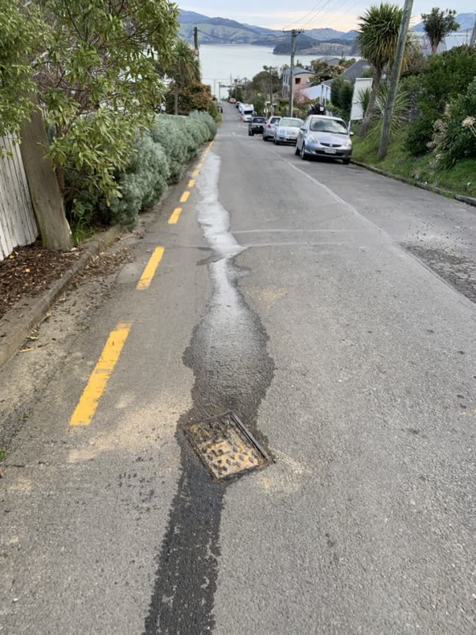 The photograph attached to this water supply report