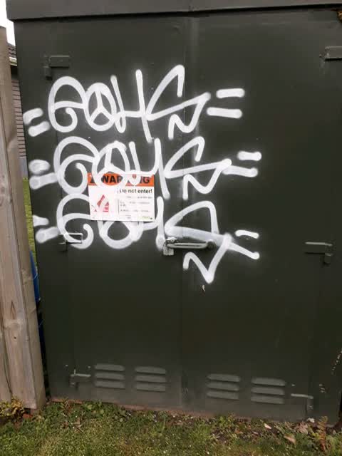 Graffiti, a report photo