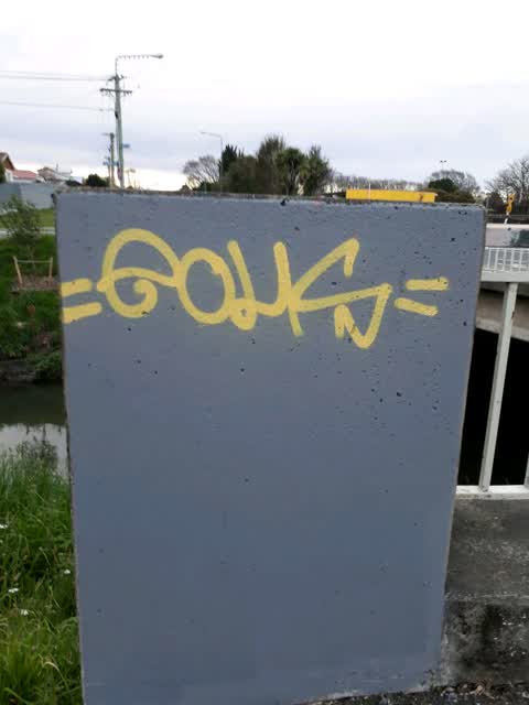 Graffiti, a report photo